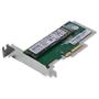 LENOVO ThinkStation M.2 SSD Adapter - Schnittstellenadapter - M.2 - M.2 Card - Low-Profile - PCIe 3.0 x4 - für ThinkCentre M75t Gen 2, ThinkStation P310, P320, P330, P330 Gen 2, P340, P350, P410