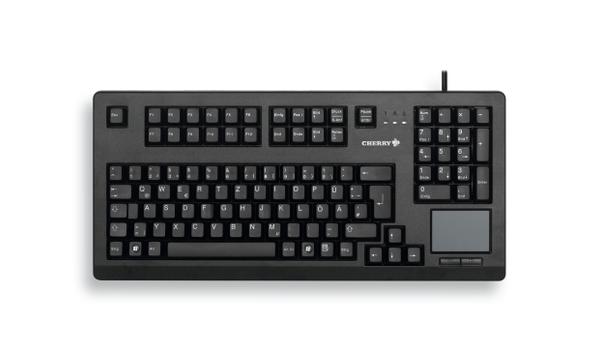 Cherry TouchBoard G80-11900 - tastatur - med styreplate - QWERTY - Pan Nordic - svart (G80-11900LUMPN-2)