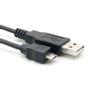 ACT USB2 Kabel A-MicroB -  1,0 m USB2 A til USB2 MicroB 28AWG Sort