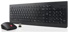 Lenovo Essential Wireless Combo - tastatur- og mussett - USA med eurosymbol Inn-enhet