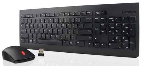 LENOVO o Essential Wireless Combo - Keyboard and mouse set - wireless - 2.4 GHz - UK (4X30M39496)