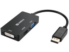 SANDBERG Adapter DP>HDMI+DVI+VGA (509-11)