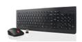 LENOVO Essential Wireless Combo - Sats med tangentbord och mus - trådlös - 2.4 GHz - danska - för S510, ThinkCentre M700, M71X, M810, M910, ThinkPad L460, L470, T470, T570, X1 Carbon