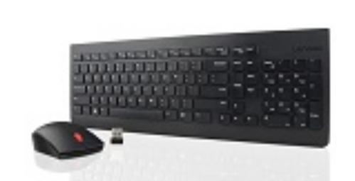 LENOVO o Essential Wireless Combo - Keyboard and mouse set - wireless - 2.4 GHz - Danish (4X30M39467)