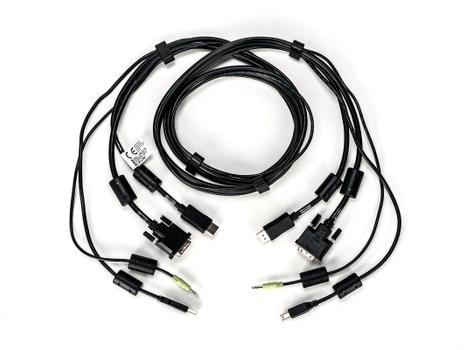 VERTIV CABLE 1 DVI-D/1 DISPLAYPORT 1 USB/1 AUDIO 6FT CABL (CBL0178)