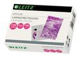 LEITZ Lamination pouch 65x95 125 mic. Box of 100