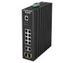 D-LINK 12 Port L2 Industrial Smart Managed Switch with 10 x 1GBaseTX ports and 2 x SFP ports