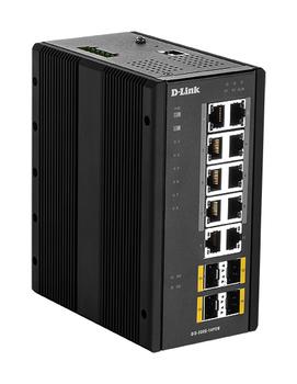 D-LINK 14 Port Managed Switch, Gigabit, PoE, SFP, heat resistant,  comp (DIS-300G-14PSW)