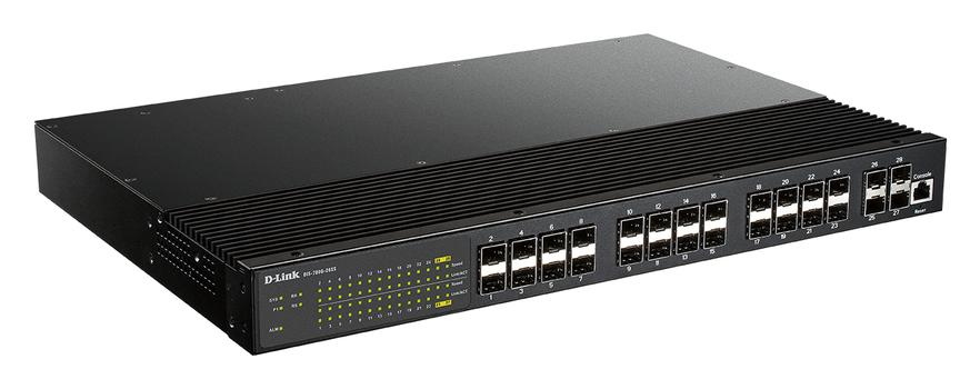 D-LINK 24 Ports SFP Plus 4 Port 10G SFP+ with Single AC in (DIS-700G-28XS)