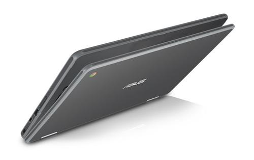 ASUS Chromebook Flip C213NA BU0035 - Flippdesign - Celeron N3350 / 1.1 GHz - Chrome OS - 4 GB RAM - 32 GB eMMC - 11.6" berøringsskjerm 1366 x 768 (HD) - HD Graphics 500 - 802.11ac - grå, mørk grå (C213NA-BU0035)