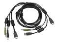 Vertiv CABLE, 1-DVI-D/1-HDMI/1-USB/1-AUD, 6FT