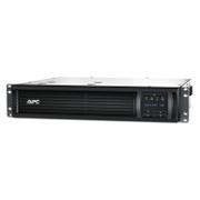 APC Smart-UPS 750VA LCD RM - UPS (kan monteras i rack) - AC 230 V - 500 Watt - 750 VA - Ethernet, RS-232, USB - utgångskontakter: 4 - 2U - svart - med APC UPS Network Management Card AP9631