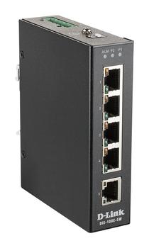 D-LINK 5 Port Unmanaged Switch with 5 x 10/100 BaseT(X) ports (DIS-100E-5W)