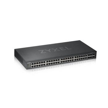 ZYXEL GS1920-48v2 48 Port Smart Managed Switch 48x Gigabit Copper and 4x Gigabit dual pers (GS1920-48V2-EU0101F)