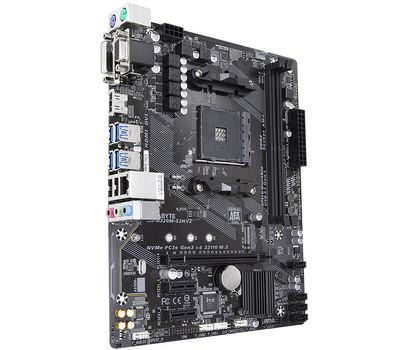 GIGABYTE GA-A320M-S2H V2 AM4 A320 MATX SND+GLN+U3.1 SATA 6GB/S DDR4     IN CPNT (GA-A320M-S2H V2)