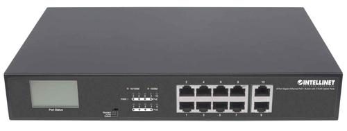 INTELLINET 8-Port Gigabit Ethernet Poe+  (561303)
