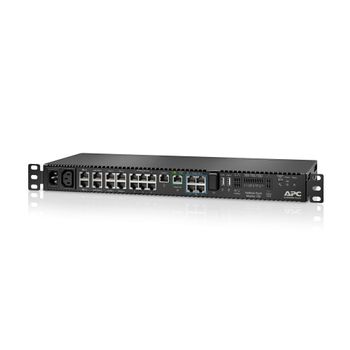 APC NetBotz Rack Monitor 750 - Environment monitoring device - 1GbE - 1U - rack-mountable - for P/N: SMTL1000RMI2UC,  SMX1000C, SMX1500RM2UC,  SMX1500RM2UCNC,  SMX750C, SMX750CNC (NBRK0750)