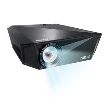 ASUS S F1 - DLP projector - RGB LED - portable - 3D - 1200 lumens - Full HD (1920 x 1080) - 16:9 - 1080p - short-throw fixed lens - 802.11ac wireless - black (90LJ00B0-B00520)