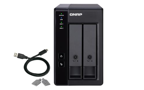 QNAP 2 bay NAS (TR-002)