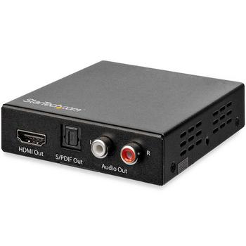 STARTECH 4K HDMI AUDIO EXTRACTOR 4K 60HZ DUAL RCA AUDIO CABL (HD202A)