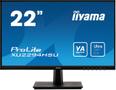 IIYAMA ProLite XU2294HSU-B1 - LED monitor - 22" (21.5" viewable) - 1920 x 1080 Full HD (1080p) @ 75 Hz - VA - 250 cd/m² - 3000:1 - 4 ms - HDMI, VGA, DisplayPort - speakers - matte black (XU2294HSU-B1)