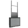 CHIEF MFG AVSFSS | Tempo Floor Support System | Adjustable 1594mm 1950mm | VESA Depending on mount (option) | Max 90,7kg | Musta