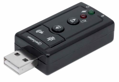 MANHATTAN USB-A Sound Adapter, USB-A to (152341)