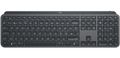 LOGITECH MX Keys Advanced Wireless Illuminated Keyboard, Graphite (No