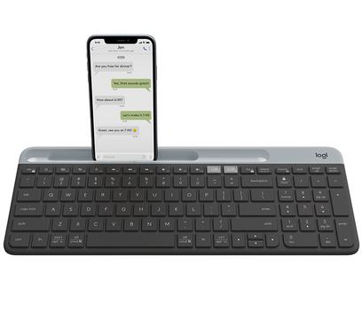 LOGITECH SLIM MULTI-DEVICE WRLS KEYBOARD K580 GRAPHITE PAN NORDIC         ND WRLS (920-009274)