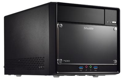 SHUTTLE XPC Cube Entry level barebone, Intel H310, svart (PC-SH310R421)