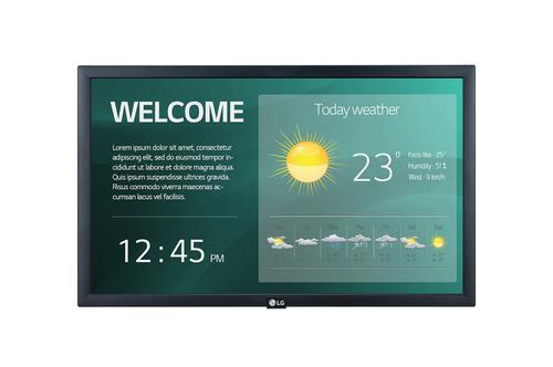 LG 22SM3G-B Signage Display SM3 Series 22inch IPS FHD 250cd/m2 16/7 webOS Speaker wifi (22SM3G-B)