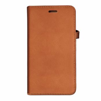 BUFFALO Wallet Cognac Læder Til 3 kort iPhone XS MAX (658566)