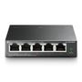 TP-LINK 5-Port Gigabit Desktop Switch with  4-Port PoE (TL-SG1005P)