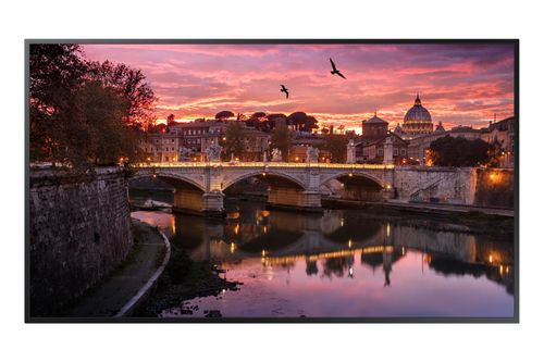 SAMSUNG QB55R 55inch UHD 16:9 edge-LED 350nits 16/7 Speakers 2x10W black DVI-D 2xHDMI 2.0 RS232 Ethernet WiFi SSSP6 (LH55QBREBGCXEN)