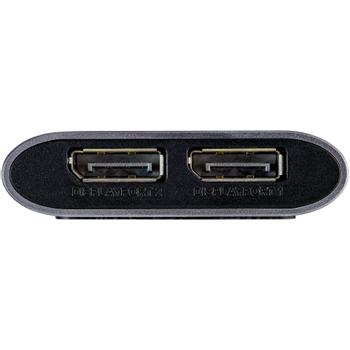STARTECH THUNDERBOLT 3 TO DUAL DISPLAYPORT ADAPTER - DP 1.4 PERP (TB32DP14)