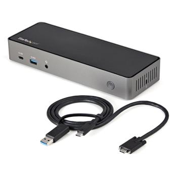 STARTECH USB-C USB-A DOCK TRIPLE 4K 60HZ DP/HDMI - 85W PD ACCS (DK31C3HDPDUE)