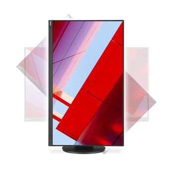 Sharp / NEC MultiSync E243F 24"" LCD monitor with LED backlight,  1920x1080,  USB-C, DisplayP, HDMI, USB 3.1,Black (60005203)