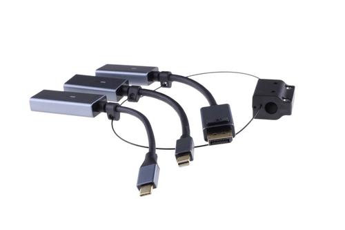 MERCODAN PRO 4K HDMI adapter ring, USB-C, Mini DP, DP (261111092)