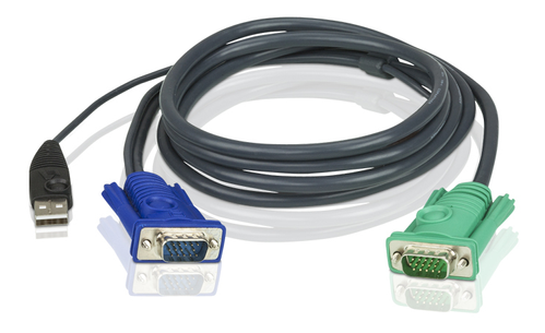 ATEN Kombikablage för CS-1708, 1716, 1742, 1744, USB, 5m (2L-5205U)
