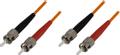 DELTACO fiber cable, ST-ST, 62.5 / 125, OM1, duplex, multimode, 5m