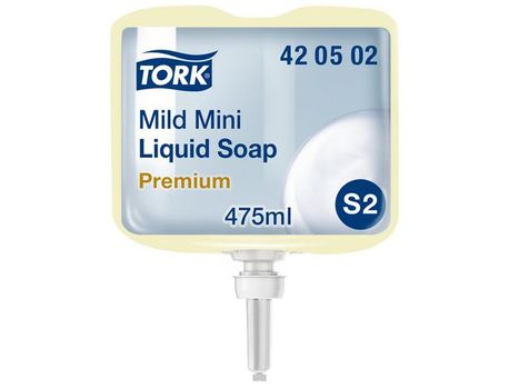 TORK S2 mini Mild nestesaippua 8x475ml (420502)