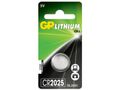 GP CR 2025 1-pack Lithium button cells
