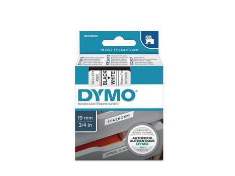 DYMO D1 19mm Tape Black/ White (S0720830)