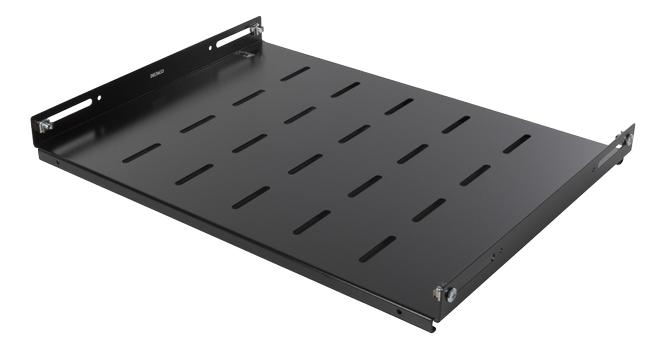 DELTACO fixed shelf, 350mm deep, for 600x600 cabinets with S-profiles (19-FH66)