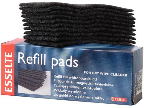 ESSELTE Refill för wb-sudd 10 st/fp **10-pack** (96891)