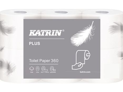 KATRIN Toiletpapir KATRIN Plus 2-lags 50m 42/p (181003)