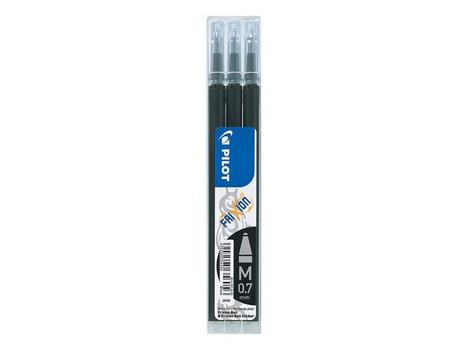 PILOT Refill PILOT Frixion 0,7mm sort 3/pk. (BLS-FR7-S3-B)