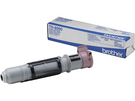BROTHER TN8000 - Black - original - toner cartridge - for Brother MFC-4800, MFC-9030, MFC-9070, MFC-9160, MFC-9180, FAX-2850, 8070P (TN-8000)