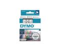 DYMO D1 24mm tape sort/hvit