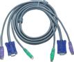 ATEN KVM-kaapeli, 2xPS/2 u - u ja 1xHD15 u - n, 5m
